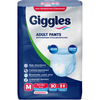 Подгузники-трусы для взрослых GIGGLES (Гиллс) Medium (Медиум) 70-120 см 30 шт